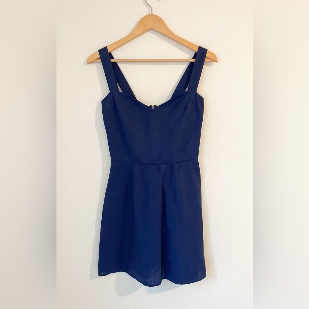 Reformation  |  Brigitte Linen Dress